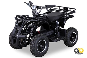 Kinder Elektro Miniquad Torino 800 Watt (Schwarz) -