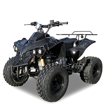 Kinder Quad benzin S-10 125 cc Motor Miniquad 125 ccm schwarz Warriorer -