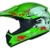 ATO Kids Pro Kinder Crosshelm Grün Größe: S 55-56cm Kinderhelm Kinder Cross BMX MX Enduro Helm - 1