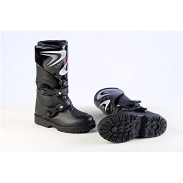 MOTORRAD KINDERSTIEFEL VIPER K156 MOTOCROSS ATV QUAD RACING ENDURO KIDS STIEFEL SCHWARZ (34) - 1