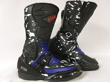 NEU RACING KIDS STIEFEL XTRM ADVENTURE SPORTS KINDER QUAD STIEFEL BLAU (36) - 1