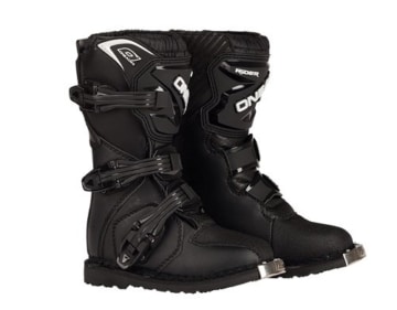 O'Neal Kids Rider Boot Schwarz Kinder MX Stiefel Moto Cross Enduro, 0324KR-1, Größe 32 - 1