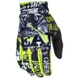 O'Neal Matrix Kinder Handschuhe Attack Neon Gelb Hi-Viz MX MTB DH Motocross Enduro Offroad, 0388R-0, Größe S - 1