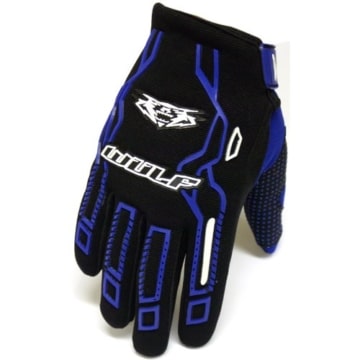 Wulfsport Force 10 Cub - Kinder Motorrad-Handschuhe - Motocross - Blau - 3XS - 1