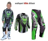wulfsport-wsx-4-kinder-hosen-kinder-jersey-hemd-mx-atv-quad-motocross-rennkleidung-grün