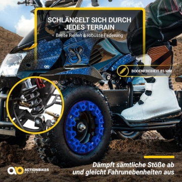 Actionbikes Motors Kinder Quad Elektro ATV Cobra 800 Watt 36 Volt