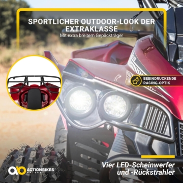 Actionbikes Motors Midiquad S-10 125ccm Detailansicht 3
