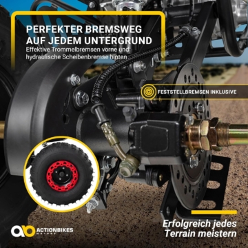Actionbikes Motors Midiquad S-10 125ccm Detailansicht 6