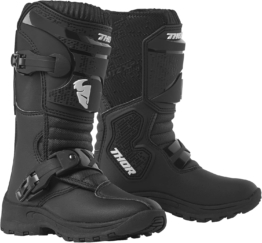 Thor Blitz Mini XP Kinder MX Stiefel Schwarz