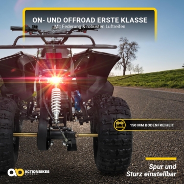 Actionbikes Motors S-10 Midiquad 1000 Watt 48 Volt Kinderquad - Ansicht 3