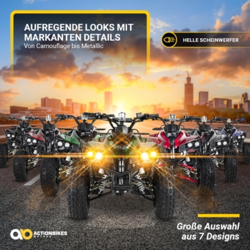 Actionbikes Motors S-10 Midiquad 1000 Watt 48 Volt Kinderquad - Ansicht 5