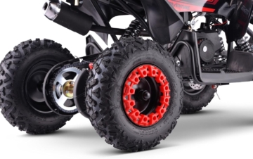 Beneo Motors Adventure Red 50cc Mini Quad - Ansicht 7