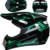 UIGJIOG Motorradhelm Kinder Set mit Brille, Handschuhen und weichem Helmfutter