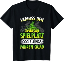 Children's Boys' Quad T-Shirt, black