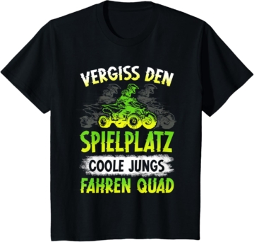 Children's Boys' Quad T-Shirt, black