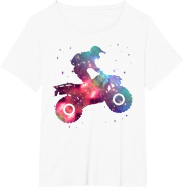 Quad Weltraum Kinder T-Shirt
