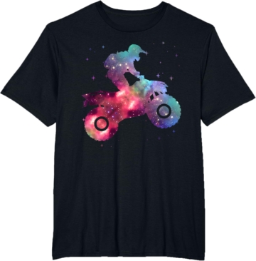 Quad Weltraum Kinder T-Shirt